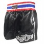 Retro Boxsense Muay Thai Shorts för barn : BXSRTO-001-Svart